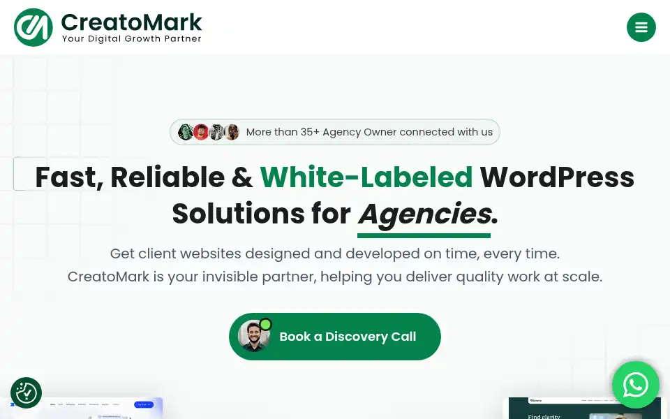 Screenshot of creatomark.com