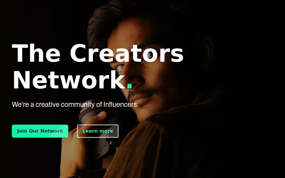 Screenshot of creatorsideology.com