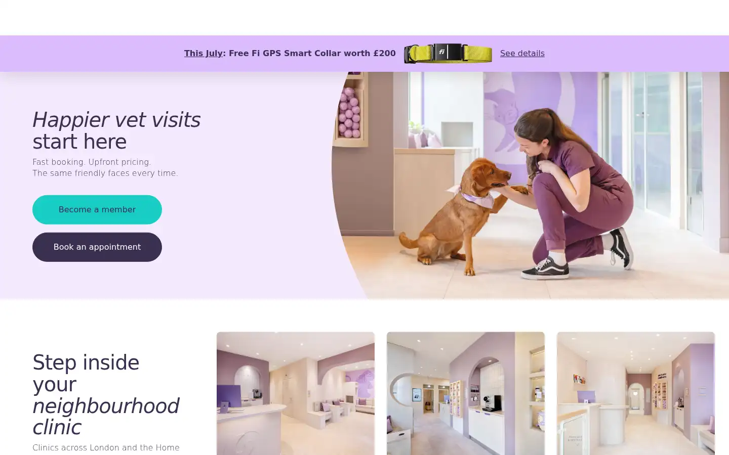 Screenshot of creaturecomforts.co.uk