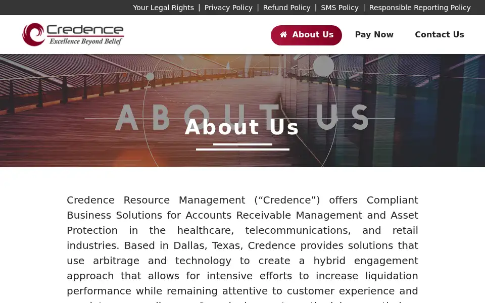 Screenshot of credencerm.com