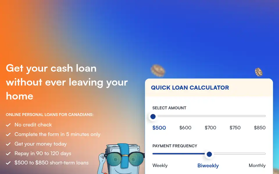 Screenshot of credito.ca