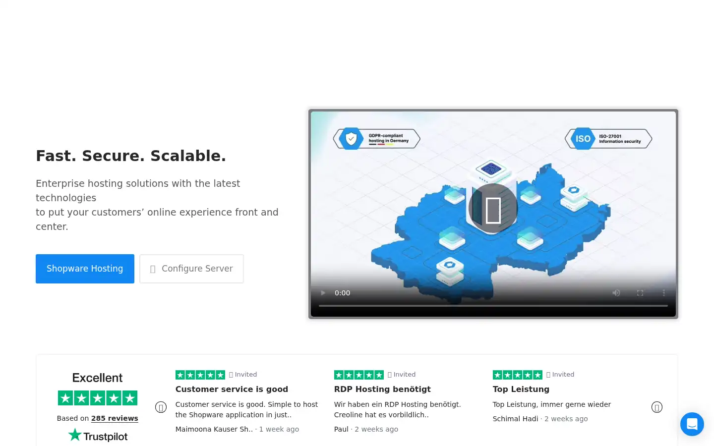 Screenshot of creoline.com