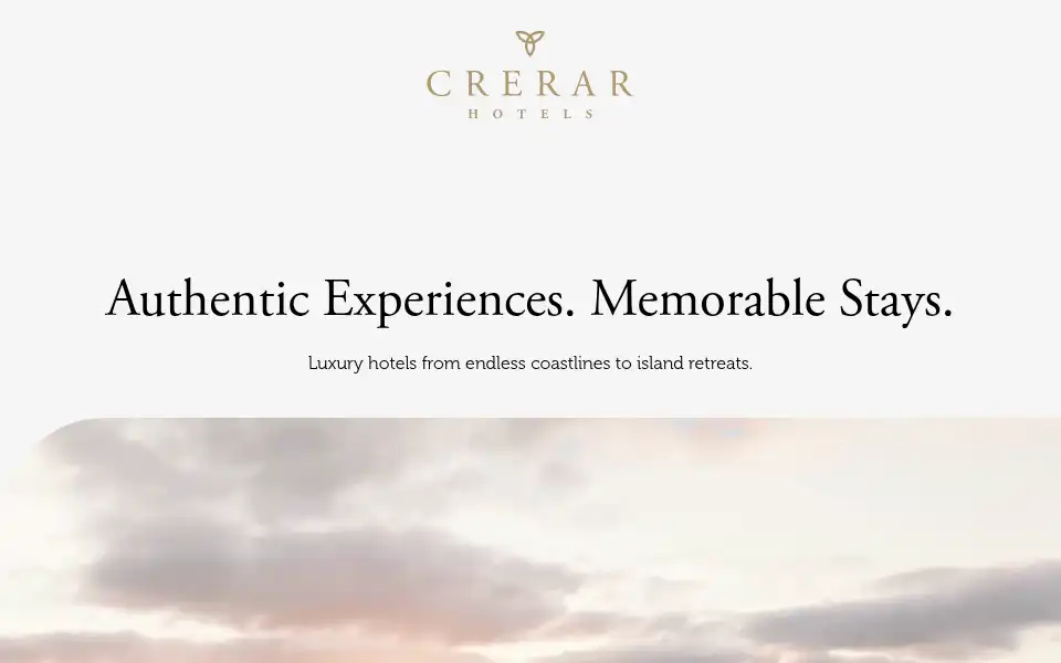Screenshot of crerarhotels.com