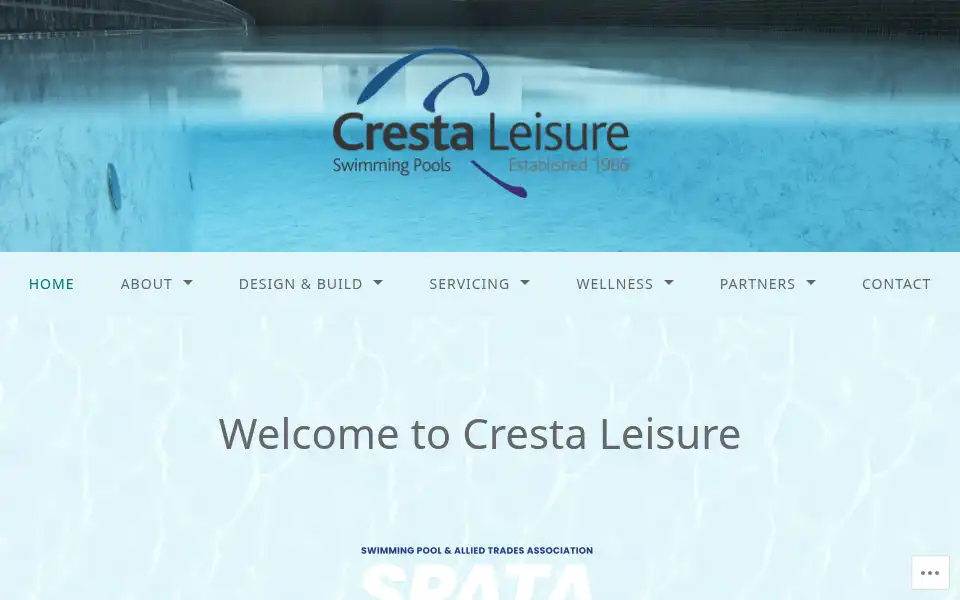 Screenshot of cresta-leisure.co.uk