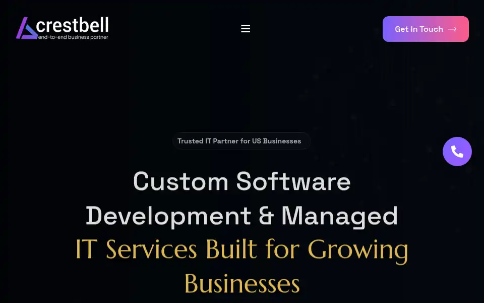Screenshot of crestbell.com