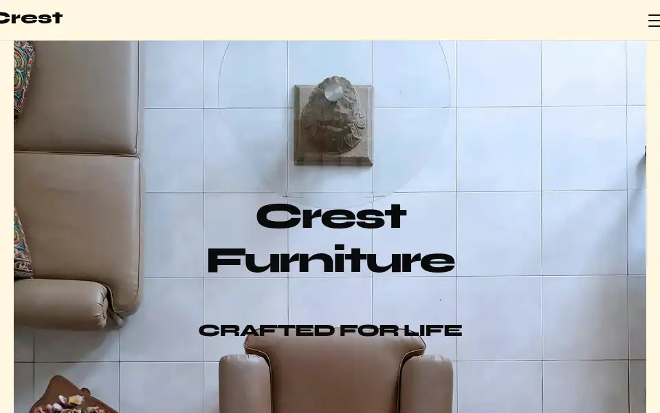 Screenshot of crestfurniture.store