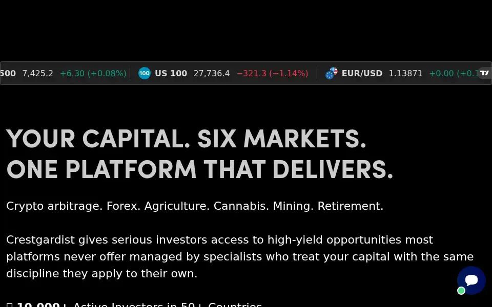 Screenshot of crestgardist.com
