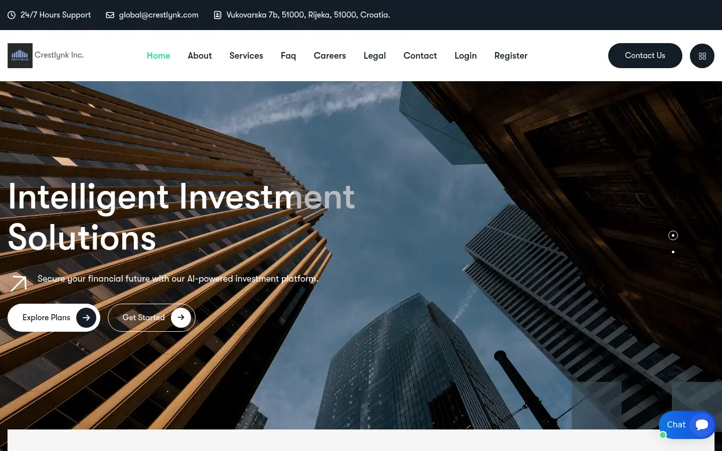 Screenshot of crestlynk.com