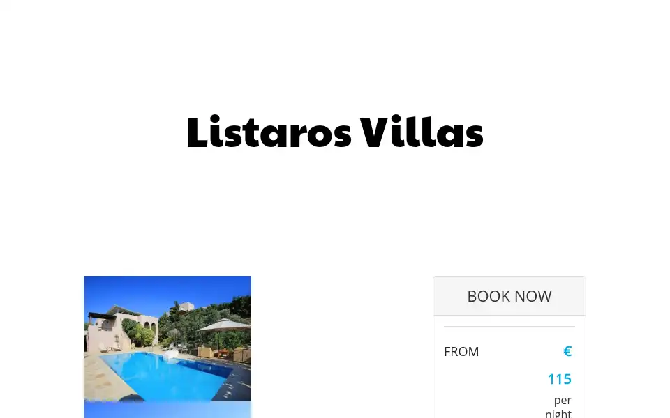 Screenshot of cretetravel.com