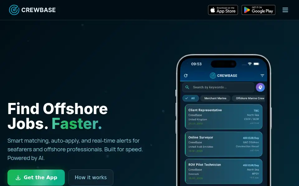 Screenshot of crewbase.pro