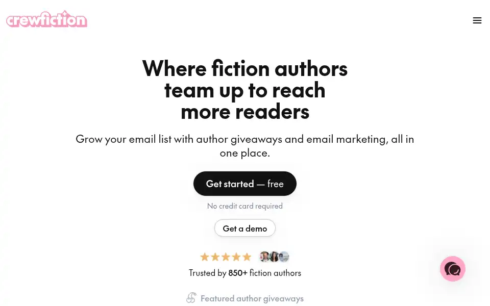 Screenshot of crewfiction.com