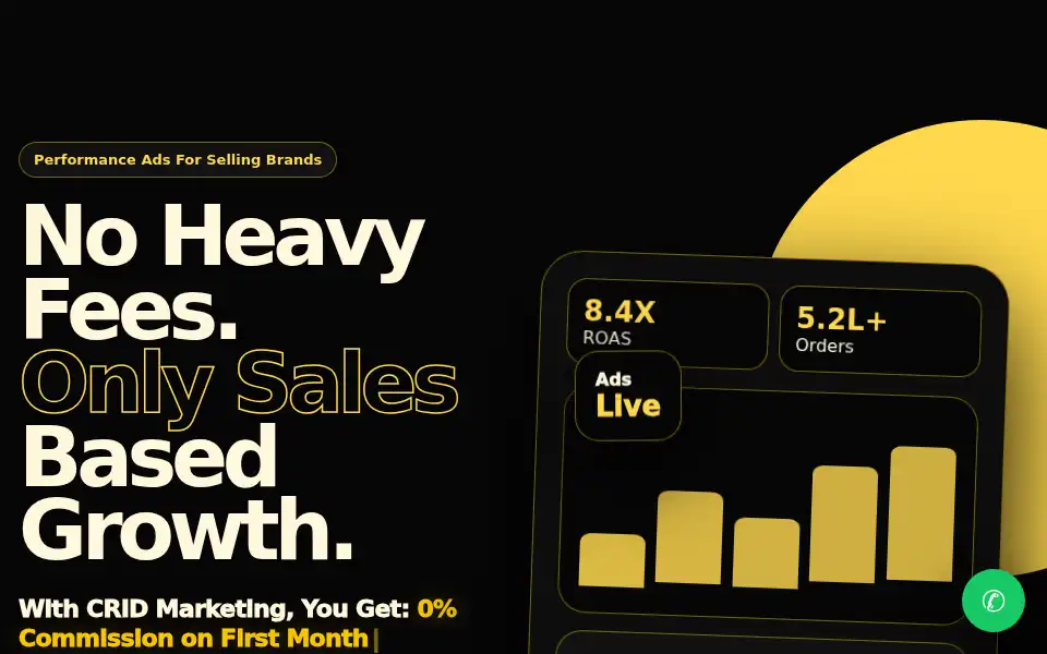 Screenshot of cridmarketing.com