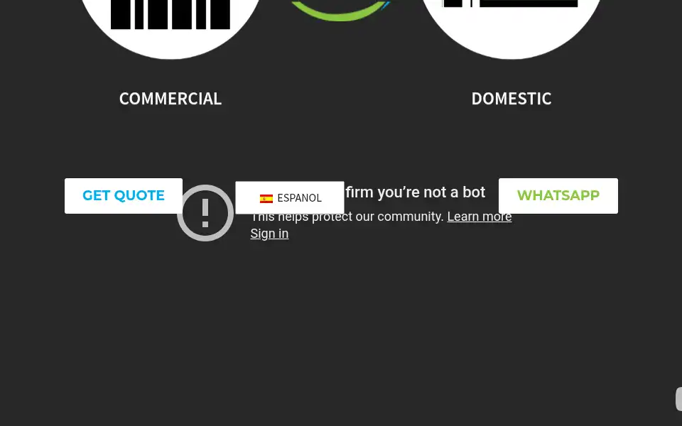 Screenshot of cristalclear.es