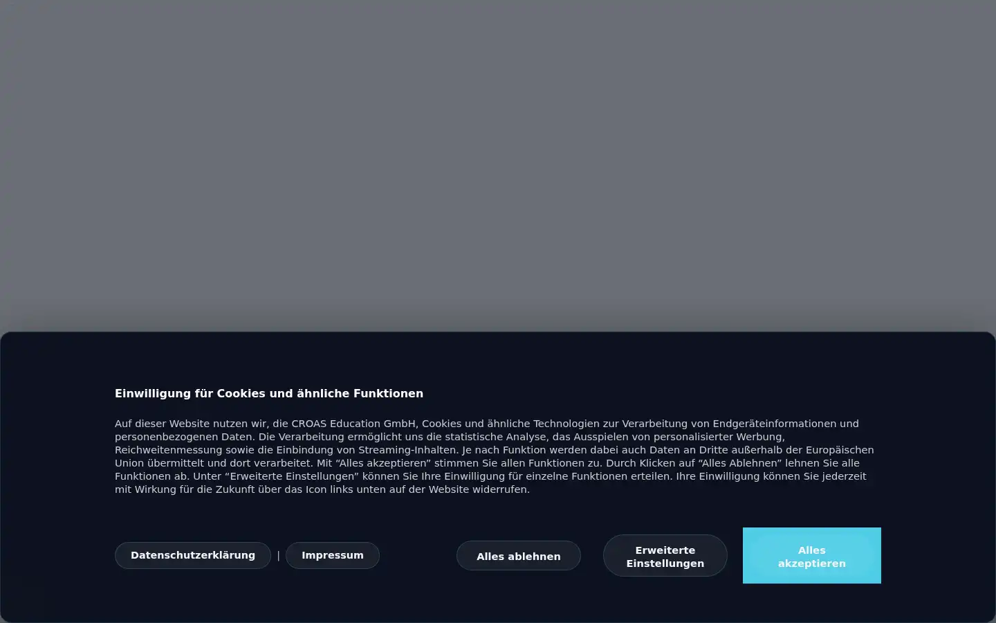 Screenshot of croas.de