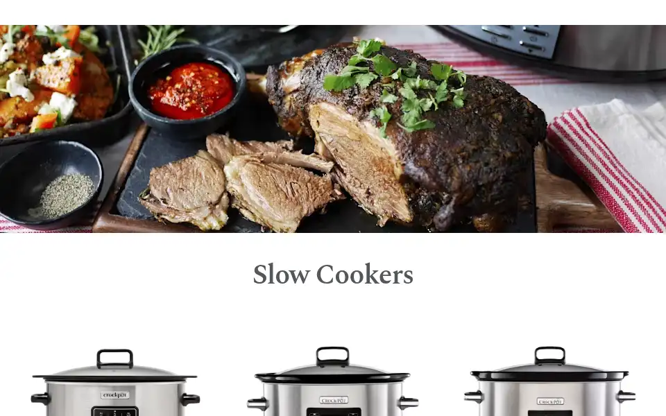 Screenshot of crockpot.co.uk