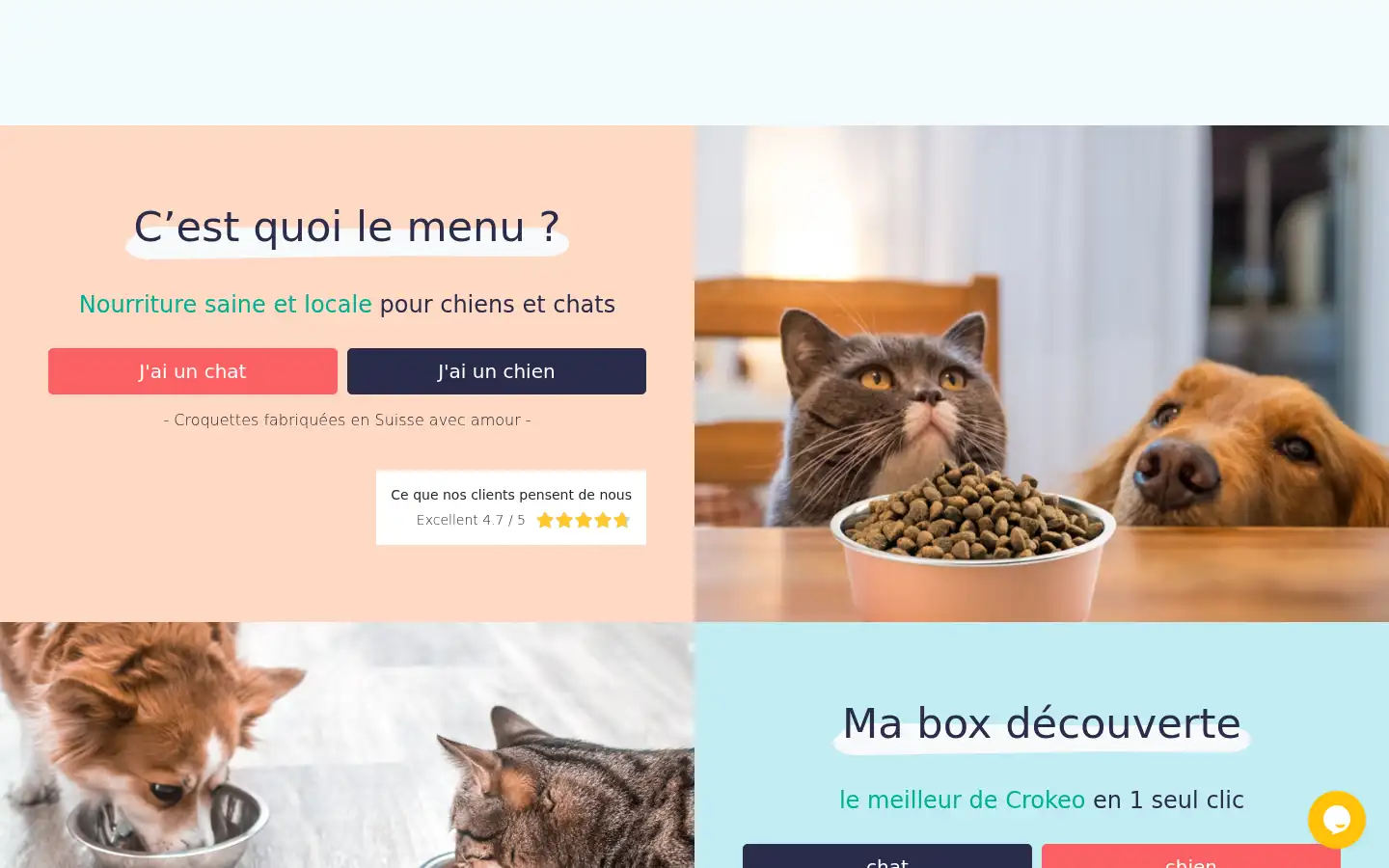 Screenshot of crokeo.ch
