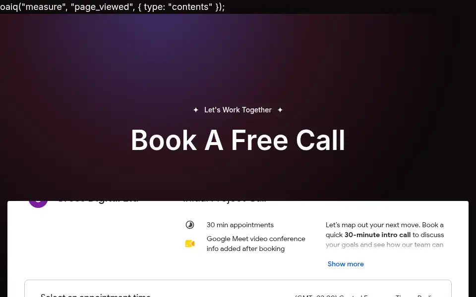 Screenshot of cross-digital.co.uk