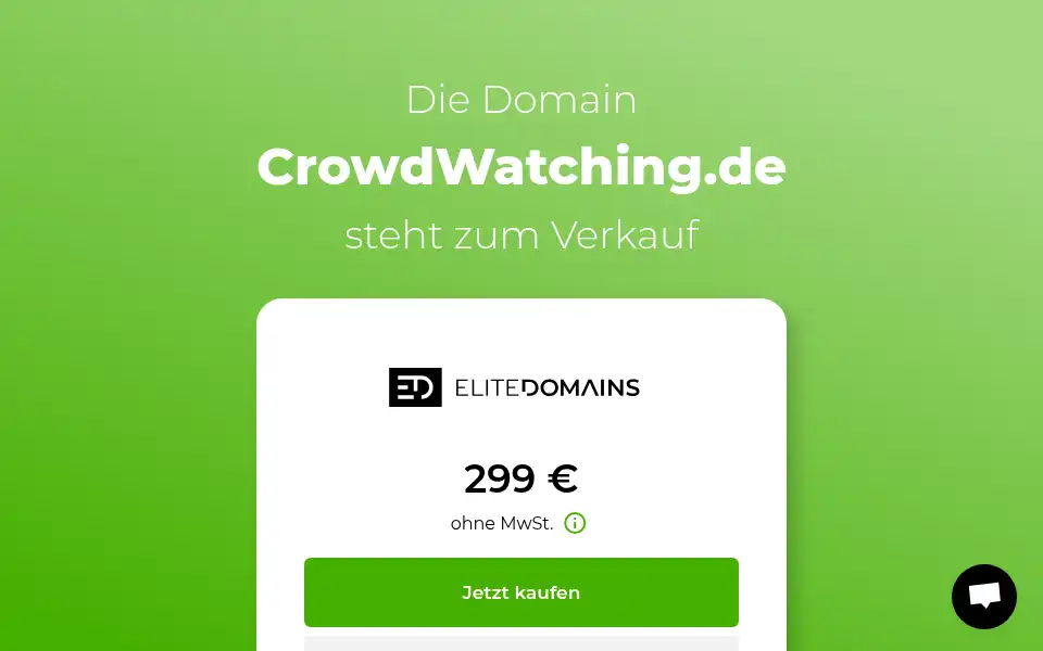 Screenshot of crowdwatching.de