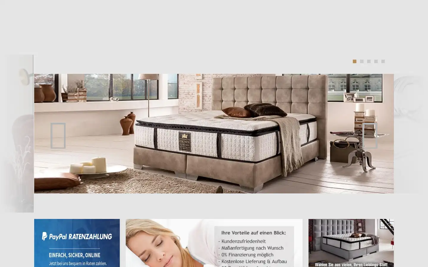 Screenshot of crown-betten.com