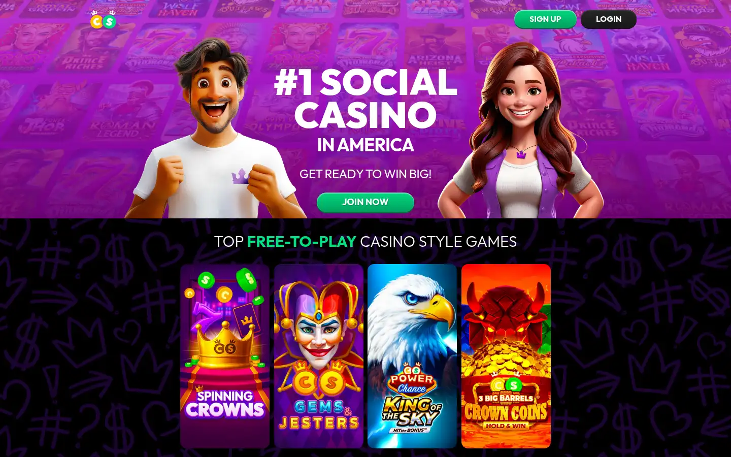 Screenshot of crowncoins.com