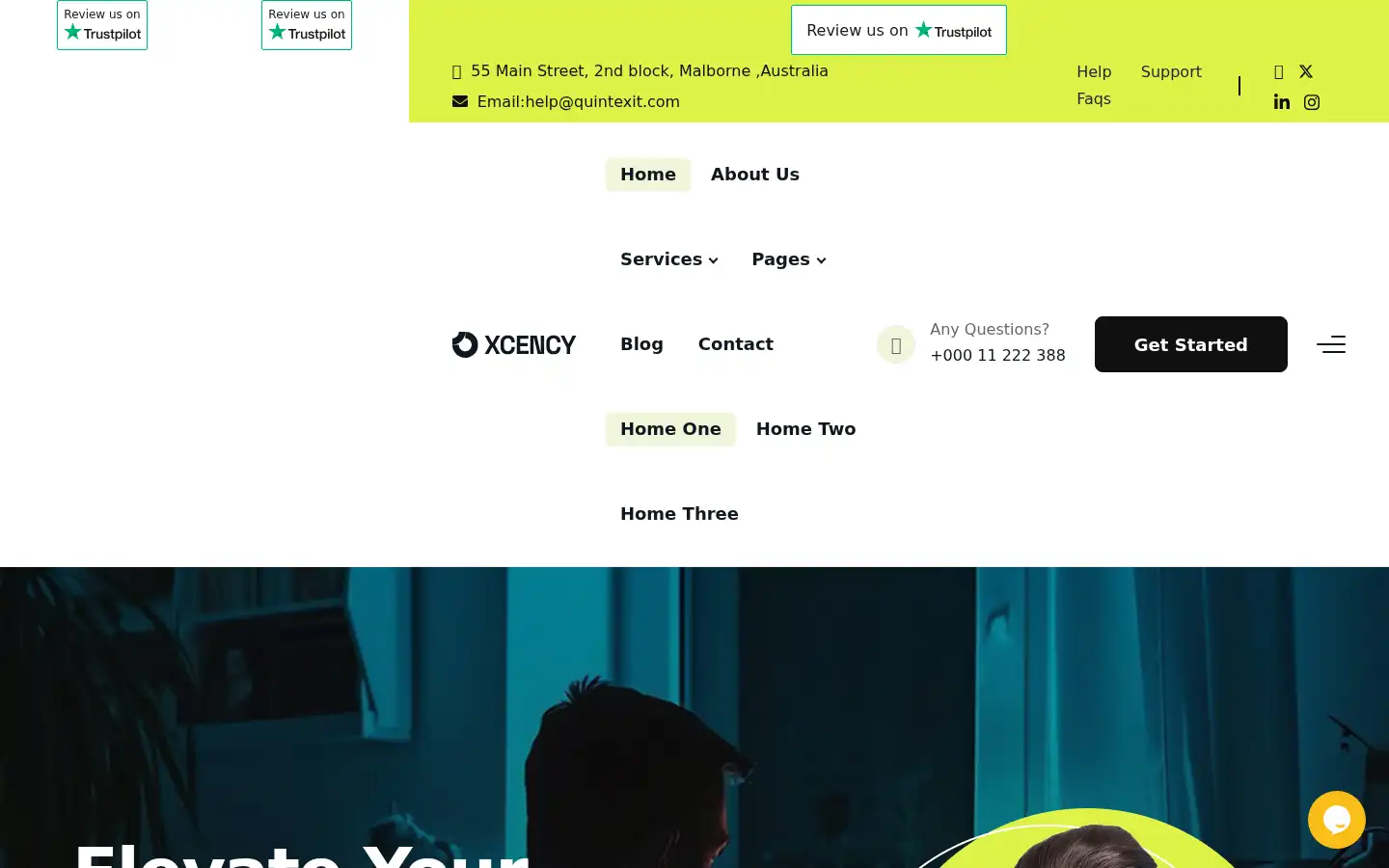Screenshot of crownrankexperts.com