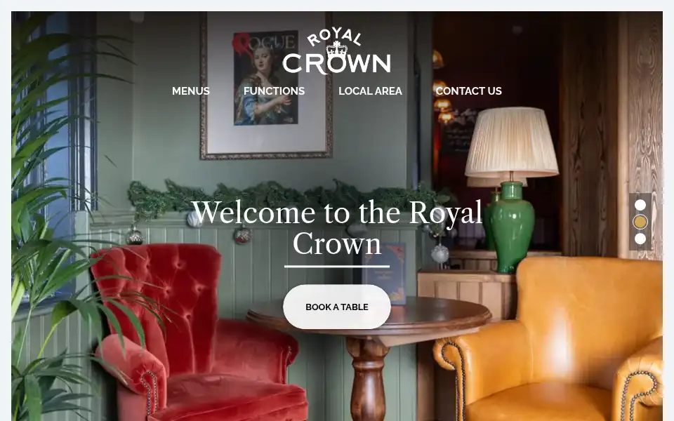 Screenshot of crownrochester.co.uk