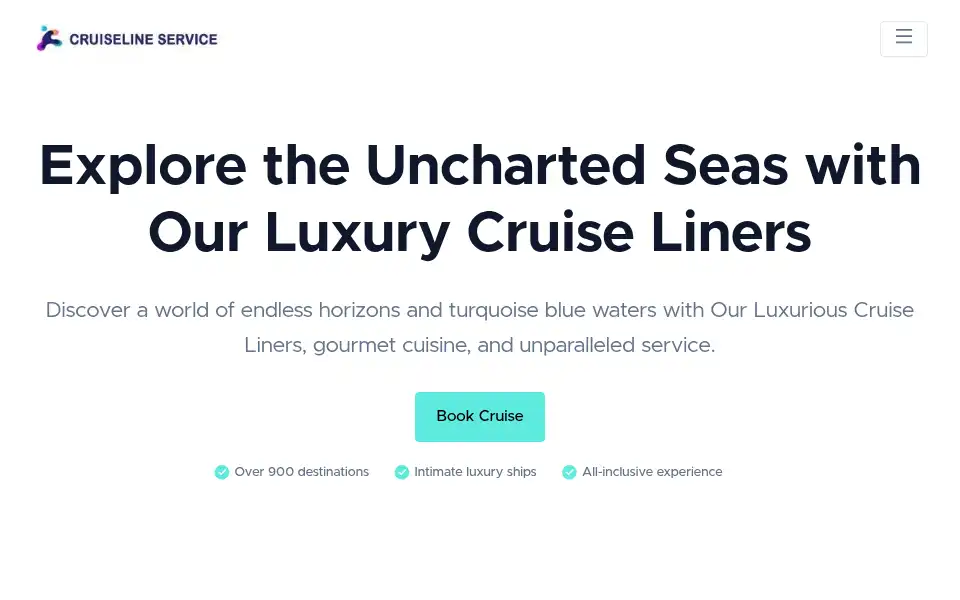 Screenshot of cruiselineservice.com