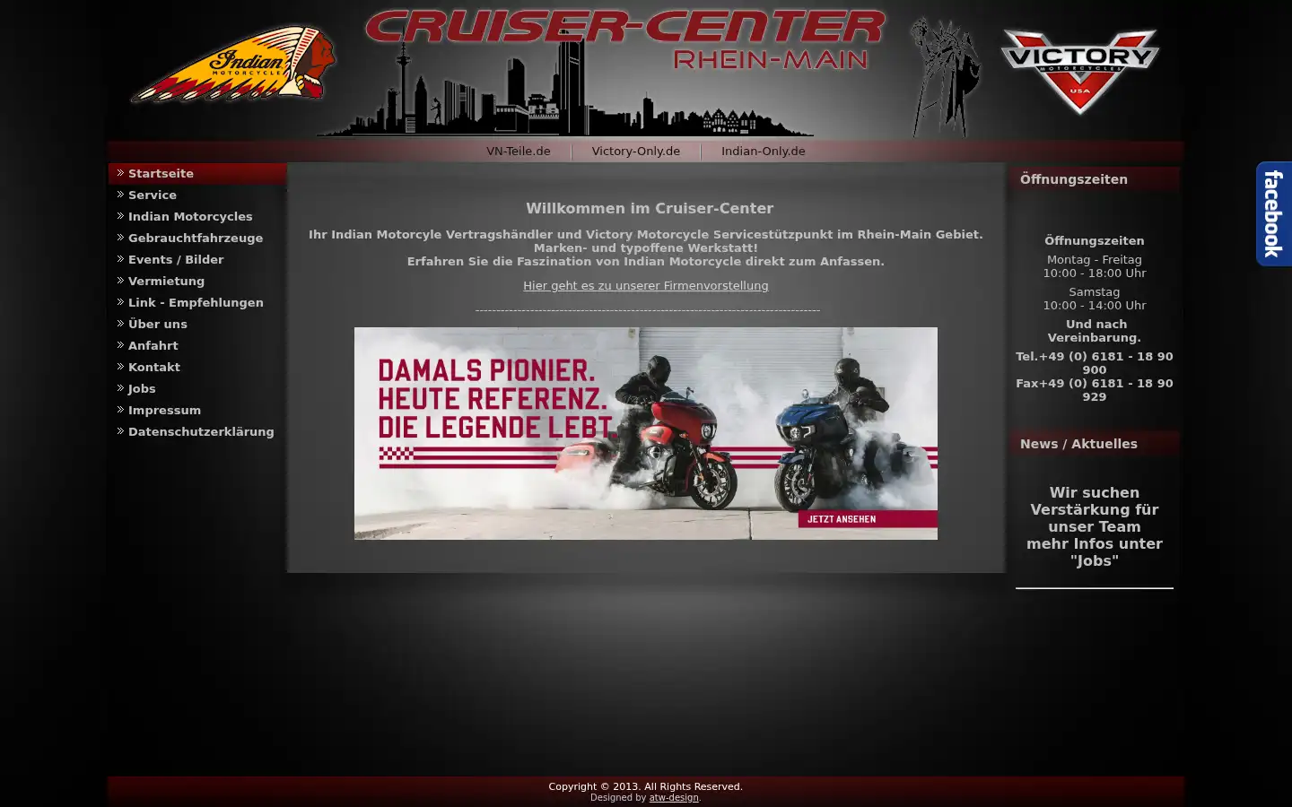 Screenshot of cruiser-center.de