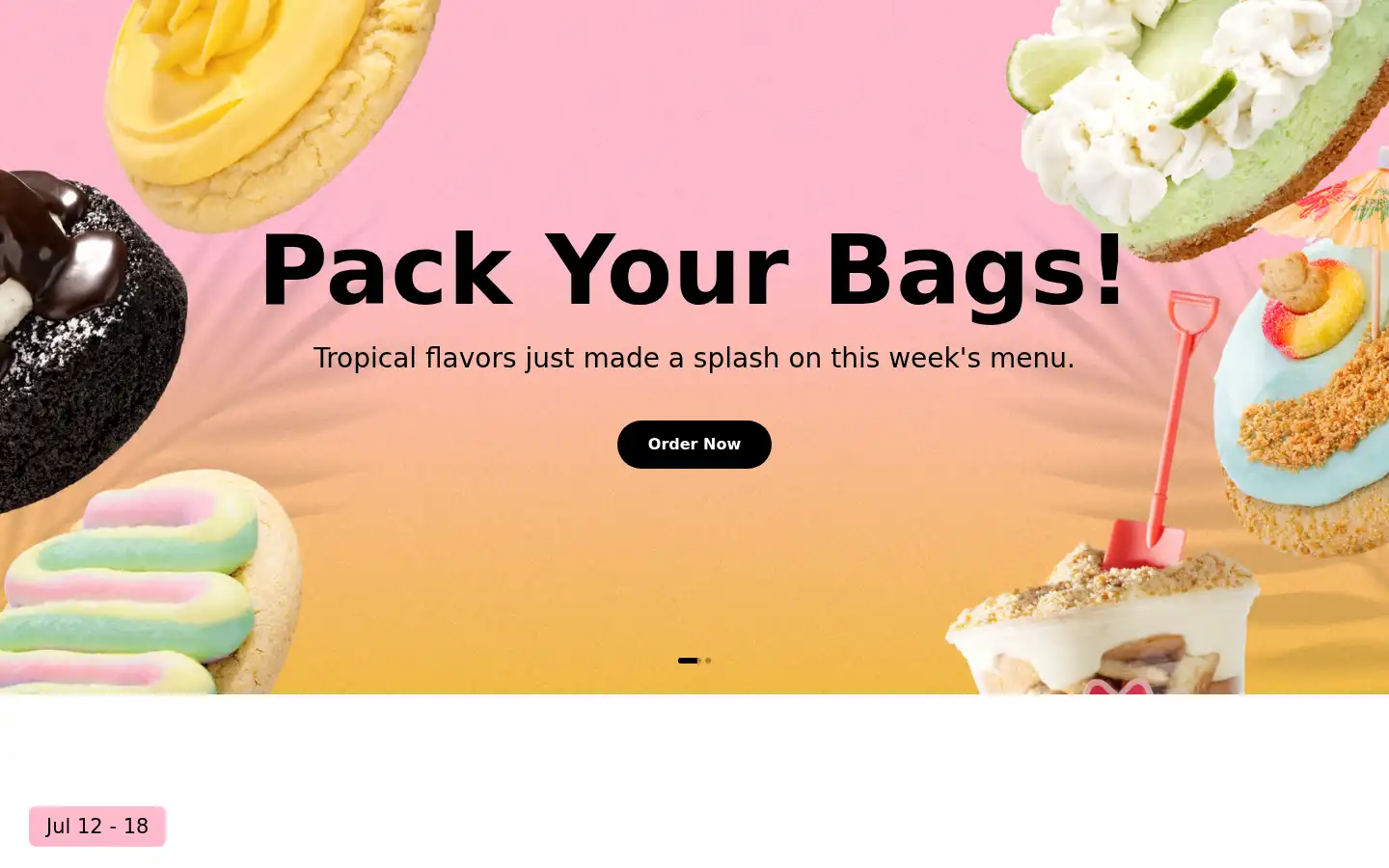 Screenshot of crumblcookies.com