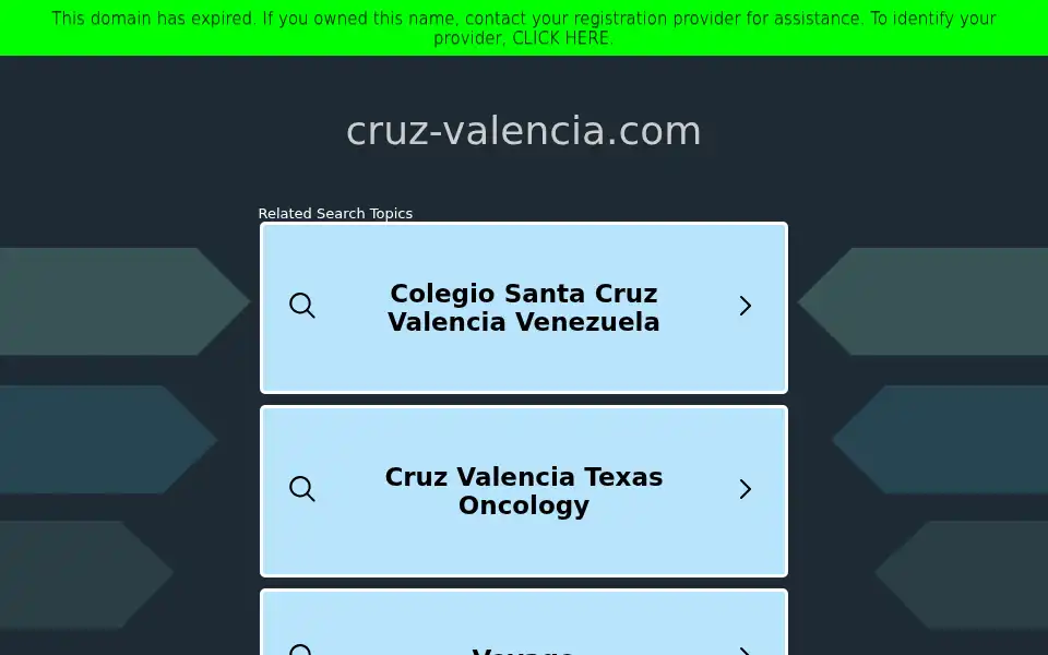Screenshot of cruz-valencia.com