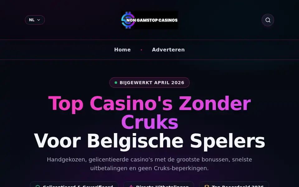 Screenshot of crypto-casino-be.top10ukcasinos.site