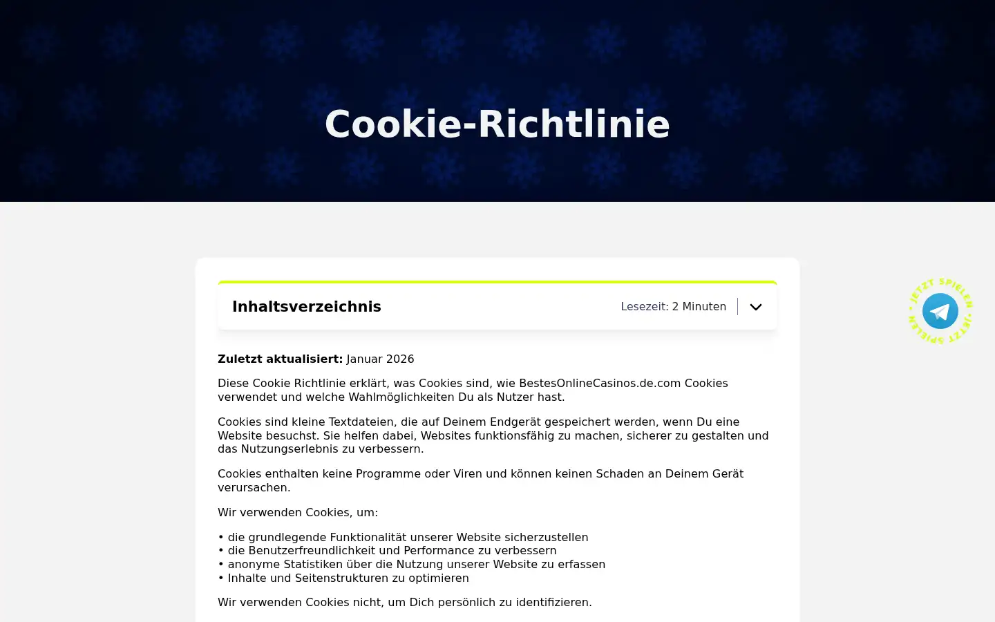 Screenshot of crypto-casino-deutschland.com.de