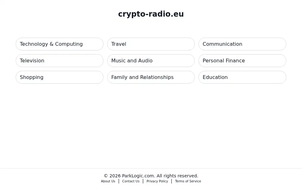 Screenshot of crypto-radio.eu