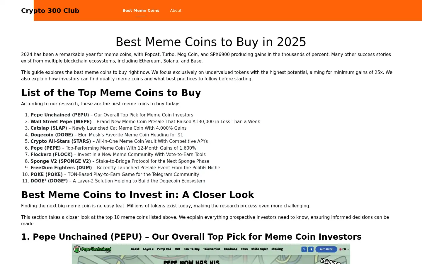 Screenshot of crypto300club.com