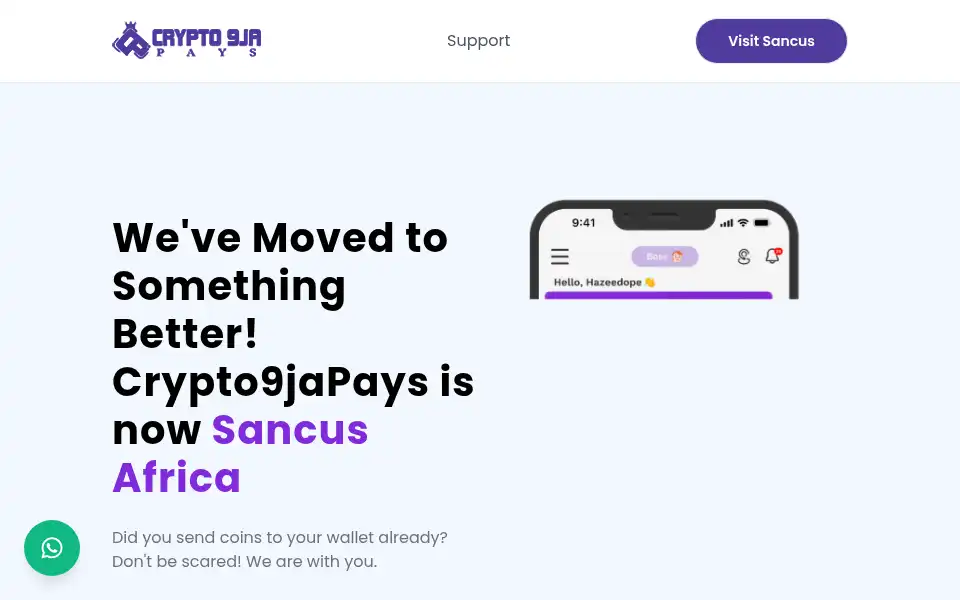 Screenshot of crypto9japays.com