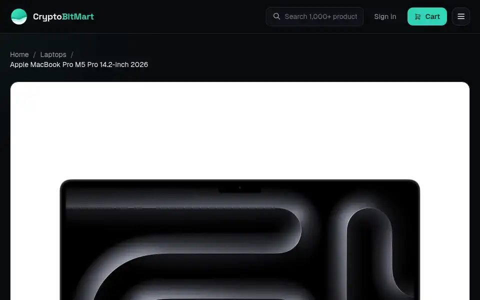 Screenshot of cryptobitmart.com