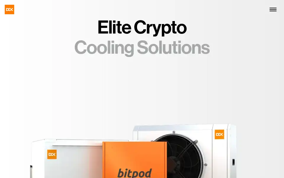 Screenshot of cryptocooling.eu