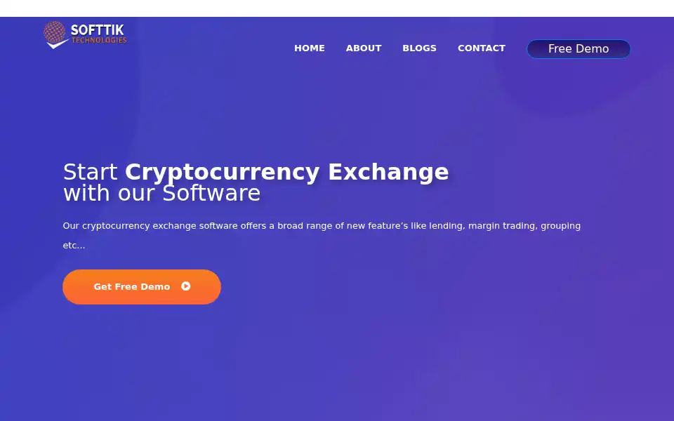 Screenshot of cryptoexchangesoftware.net