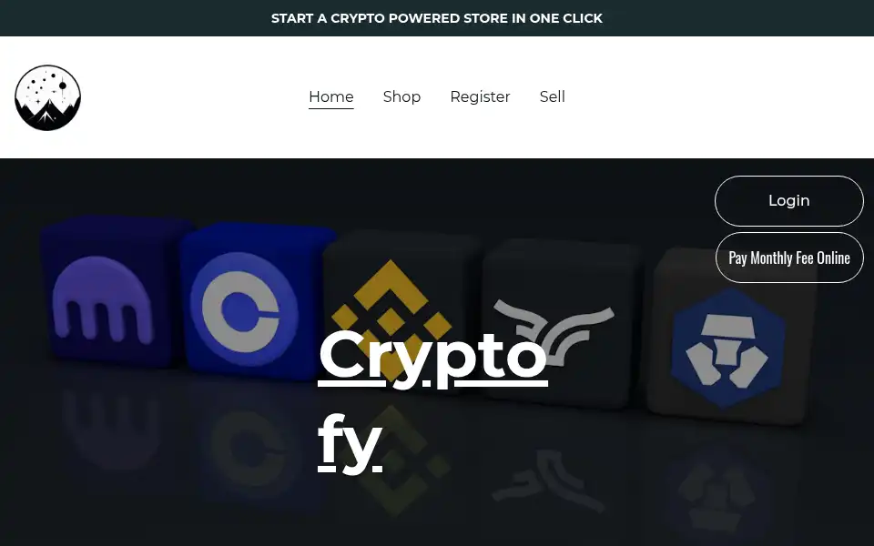 Screenshot of cryptofy.digital