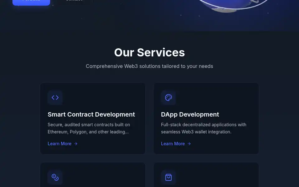 Screenshot of cryptohub.agency