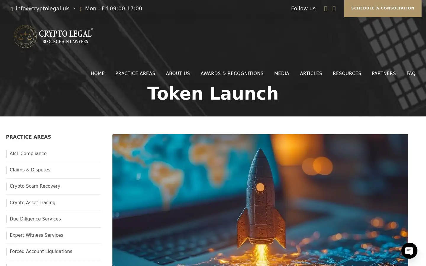 Screenshot of cryptolegal.uk