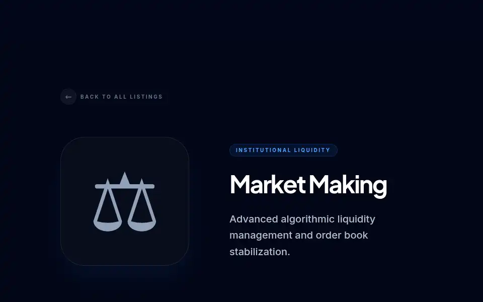 Screenshot of cryptolistingpro.com