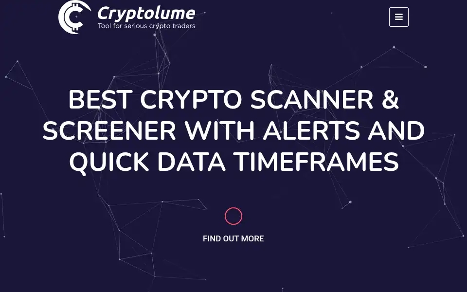 Screenshot of cryptolume.co