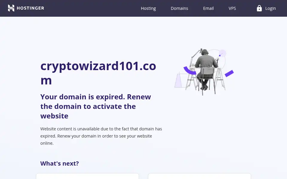 Screenshot of cryptowizard101.com