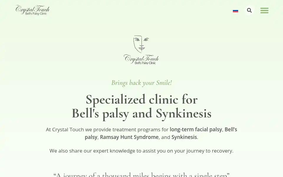 Screenshot of crystal-touch.nl