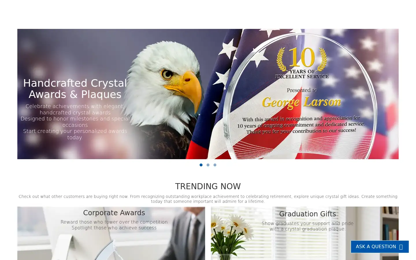 Screenshot of crystalcentral.com