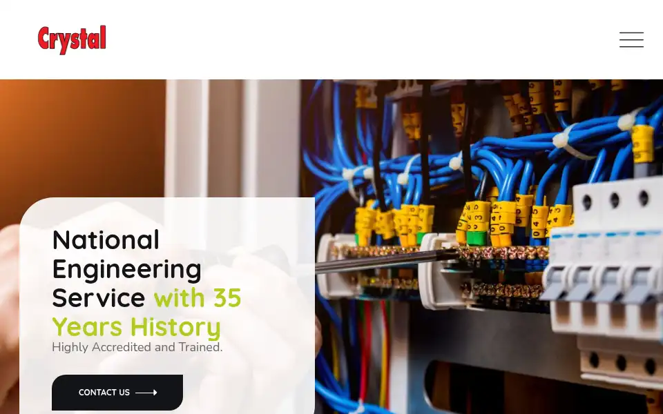 Screenshot of crystalelectronics.co.uk