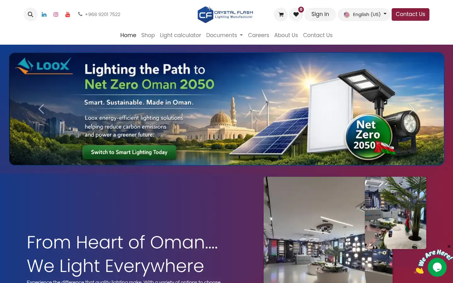 Screenshot of crystalflashco.com