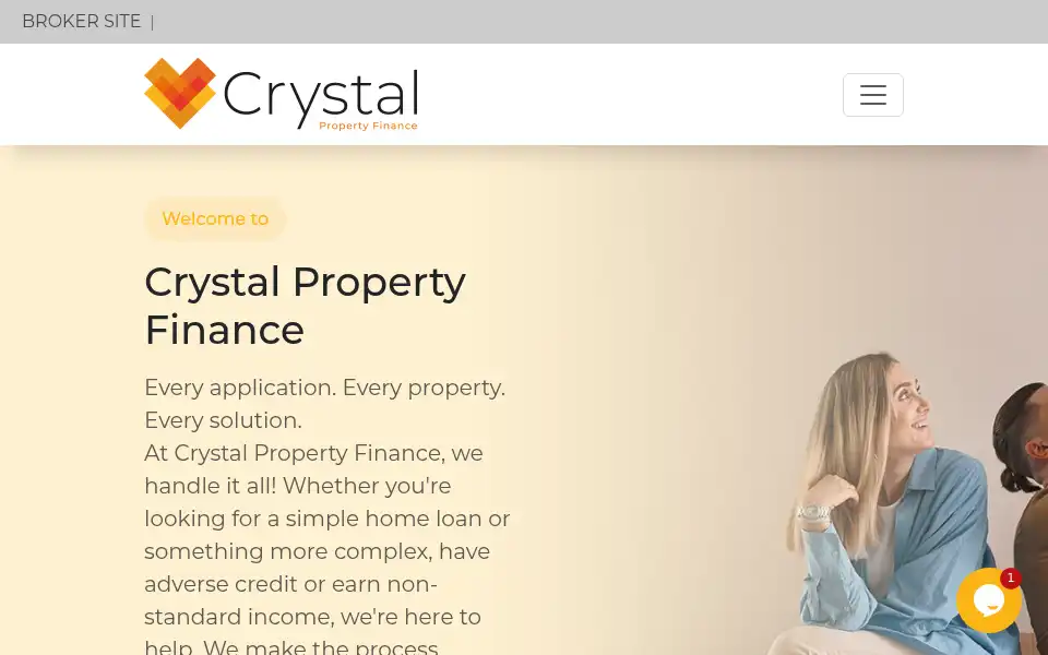 Screenshot of crystalpf.co.uk