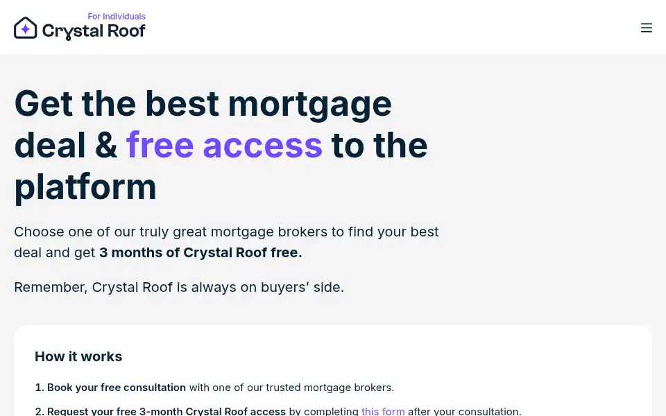Screenshot of crystalroof.co.uk